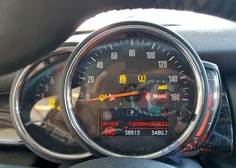 2019 Mini Cooper z USA, uszkodzony, nr VIN WMWXP5C52K2H29896